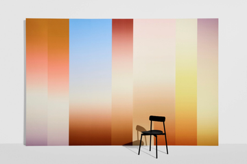 PANORAMA CAROLE BAIJINGS - Striped panoramic nonwoven wallpaper by Petite Friture - view 3